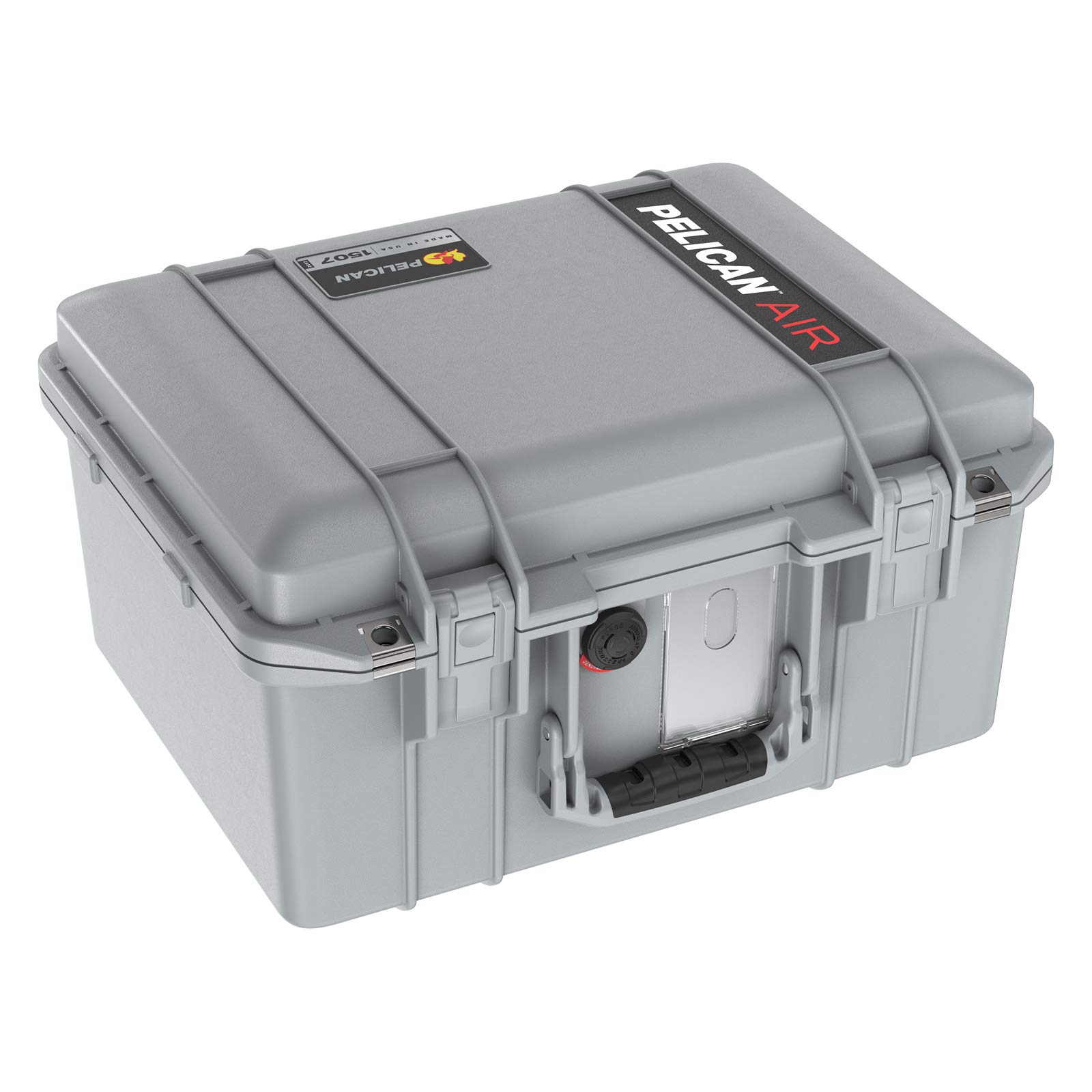 Pelican Air 1507 Protective Hard Case - Silver | Lightweight & Durable Travel Case for Camera, Drone & Electronics | Perfect for Air Travel & Outdoor Adventures