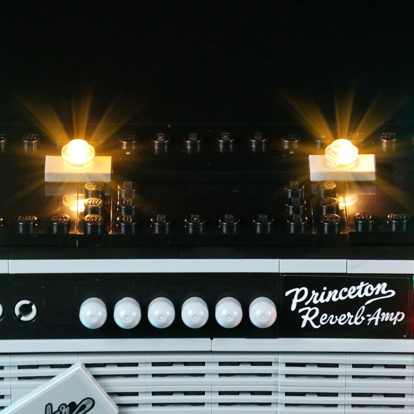LEGO Ideas Fender Stratocaster 21329 Light Kit - DIY Lighting Set for LEGO Guitar Model | Perfect for Display & Nighttime Showcase