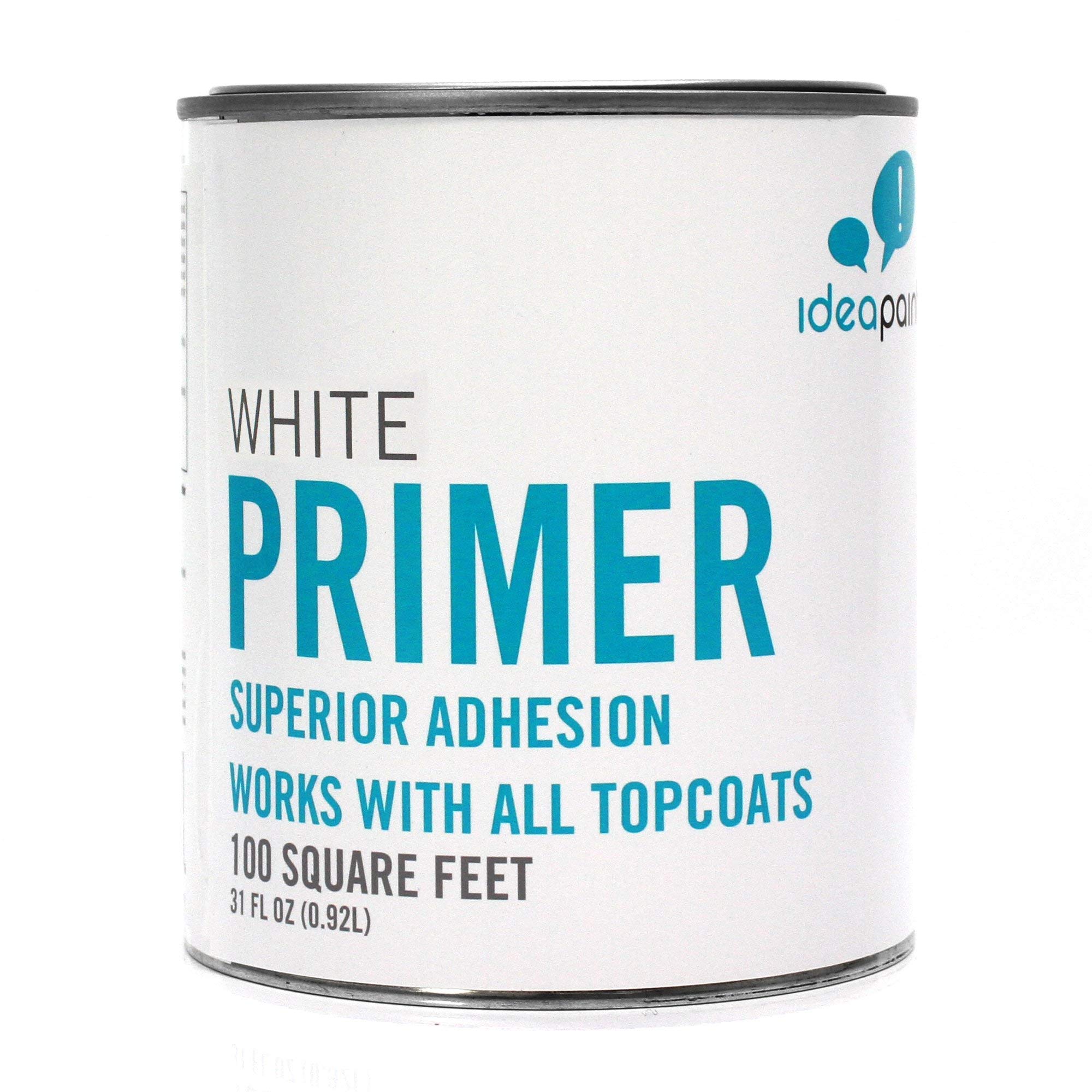 Premium IdeaPaint White Interior Primer & Sealer - 100 sq ft Coverage, Fast Drying, Multipurpose Paint Base, UL Greenguard Gold Certified - Perfect for Walls, Cabinets & DIY Home Projects