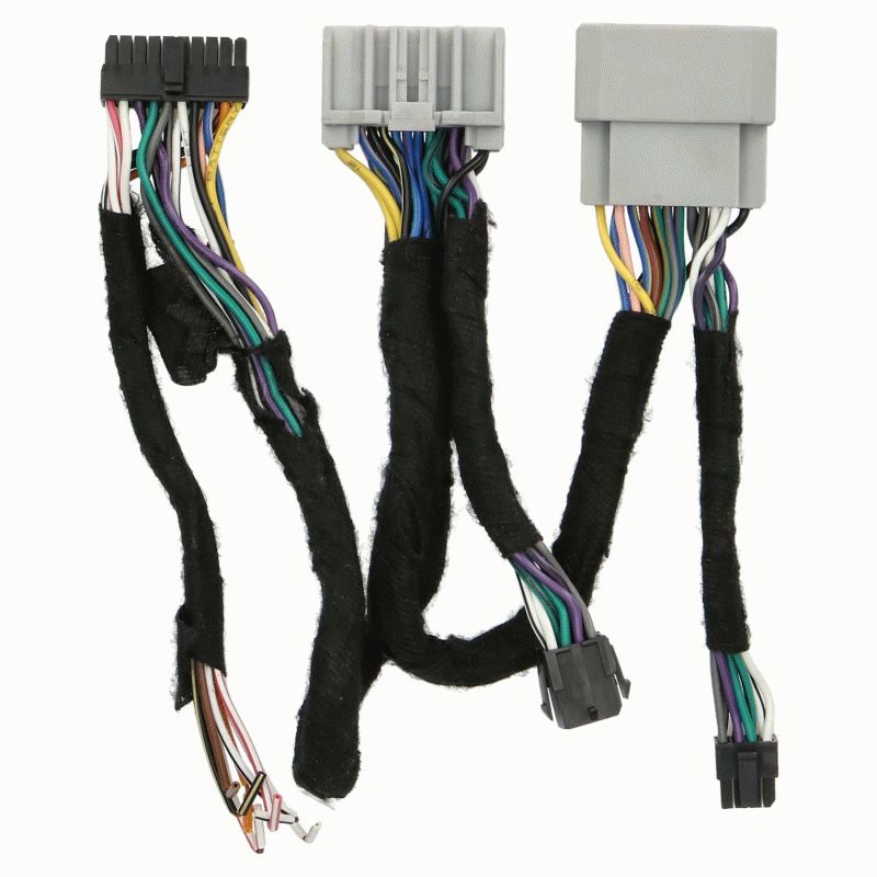 AXDSPH CH4 Amplifier Add-On Line Converter T-Harness for 2007-2020 Chrysler Dodge Jeep RAM Vehicles - Perfect for Car Audio System Upgrades & Enhanced Sound Quality