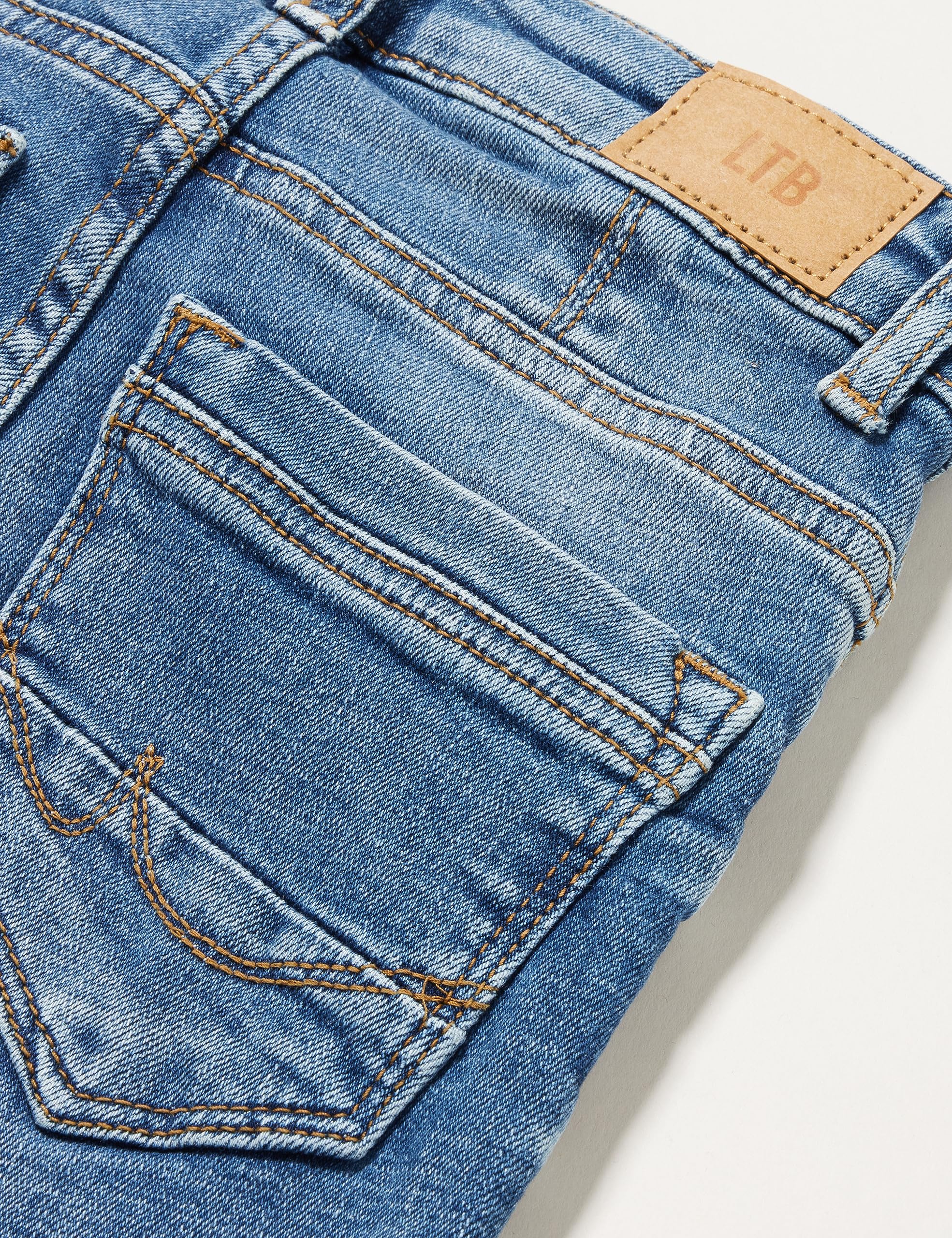 LTB Jeans for Boys - Rafiel B Stretch Denim Jeans, Arava Safe Wash 54599 | Comfortable & Durable Kids Jeans for School, Play & Everyday Wear