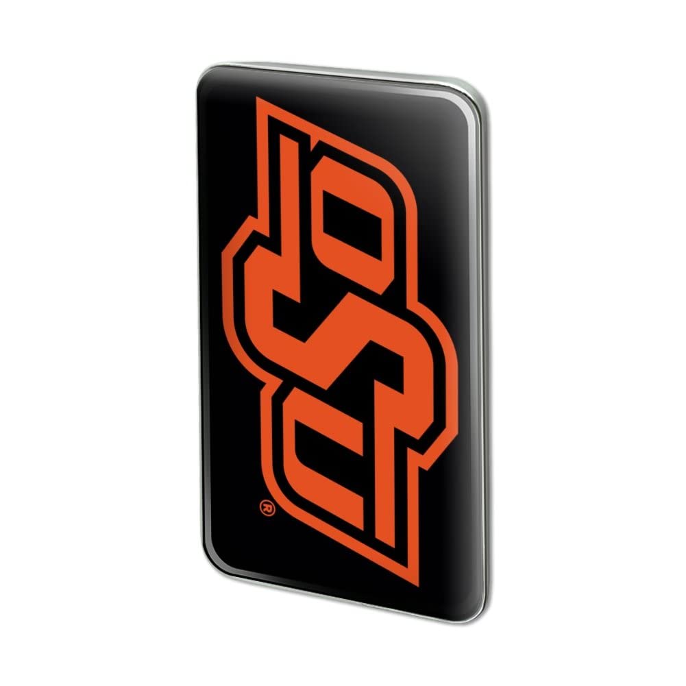 Oklahoma State University Cowboy Logo Rectangle Lapel Hat Pin - Vintage Style Tie Tack Pinback for Suits, Jackets & Caps - Perfect for Alumni, Fans & Game Day Outfits