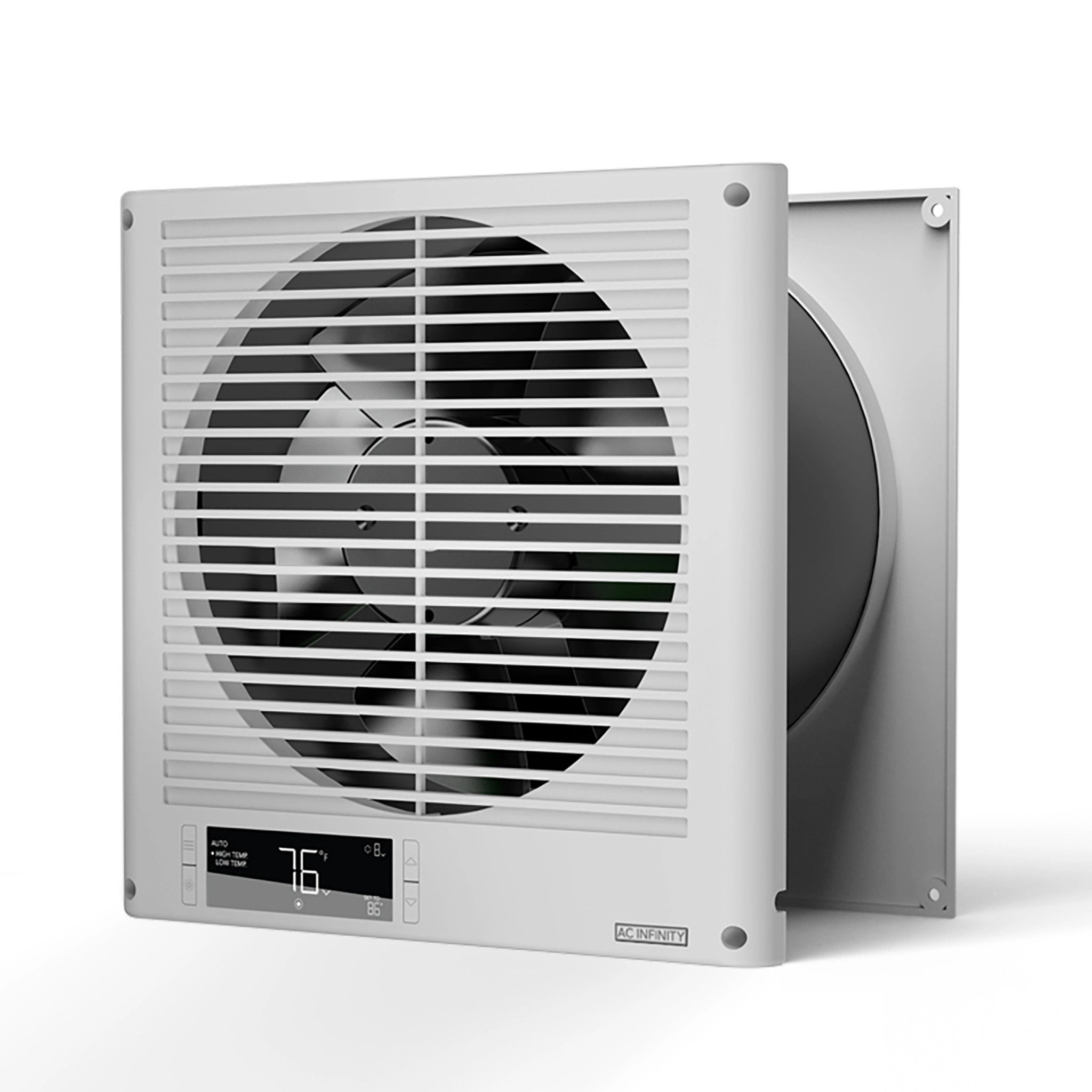 8 Inch / 200mm Room to Room Fan with Two-Way Airflow & Temperature Control - Perfect for Home, Office, and Bedroom Cooling & Ventilation