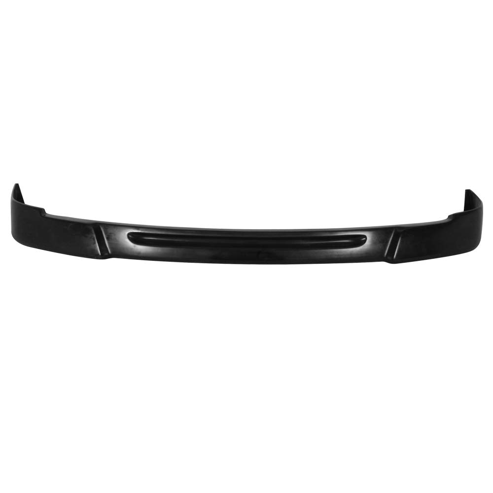 IKON MOTORSPORTS Black PU Front Bumper Lip Spoiler for 1994-1996 Honda Odyssey - Factory Style Under Chin Finisher | Enhances Appearance & Aerodynamics for Car Enthusiasts