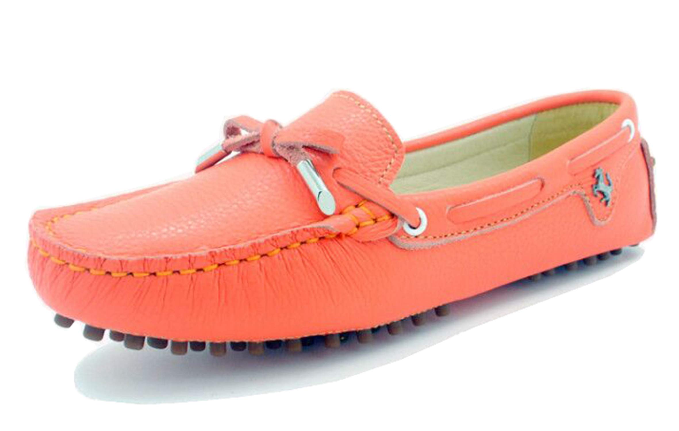 Minishion Women's Comfortable Leather Boat Shoes & Loafers - YB96010 | Slip-On Casual Shoes for Sailing, Walking & Everyday Wear