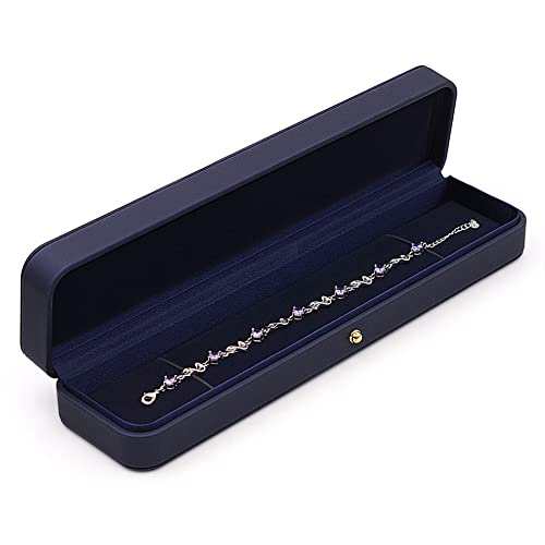 Blue Necklace/Baracelet/Long Chain Box