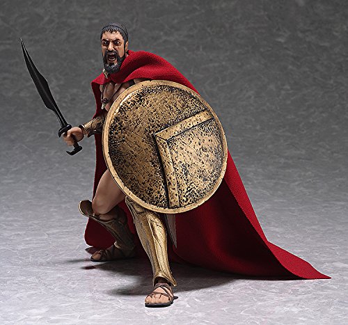 Max Factory 300: Leonidas Figma Action Figure - Spartan King Collectible Toy for Display & Photography - Perfect for Anime Fans, History Enthusiasts & Collectors