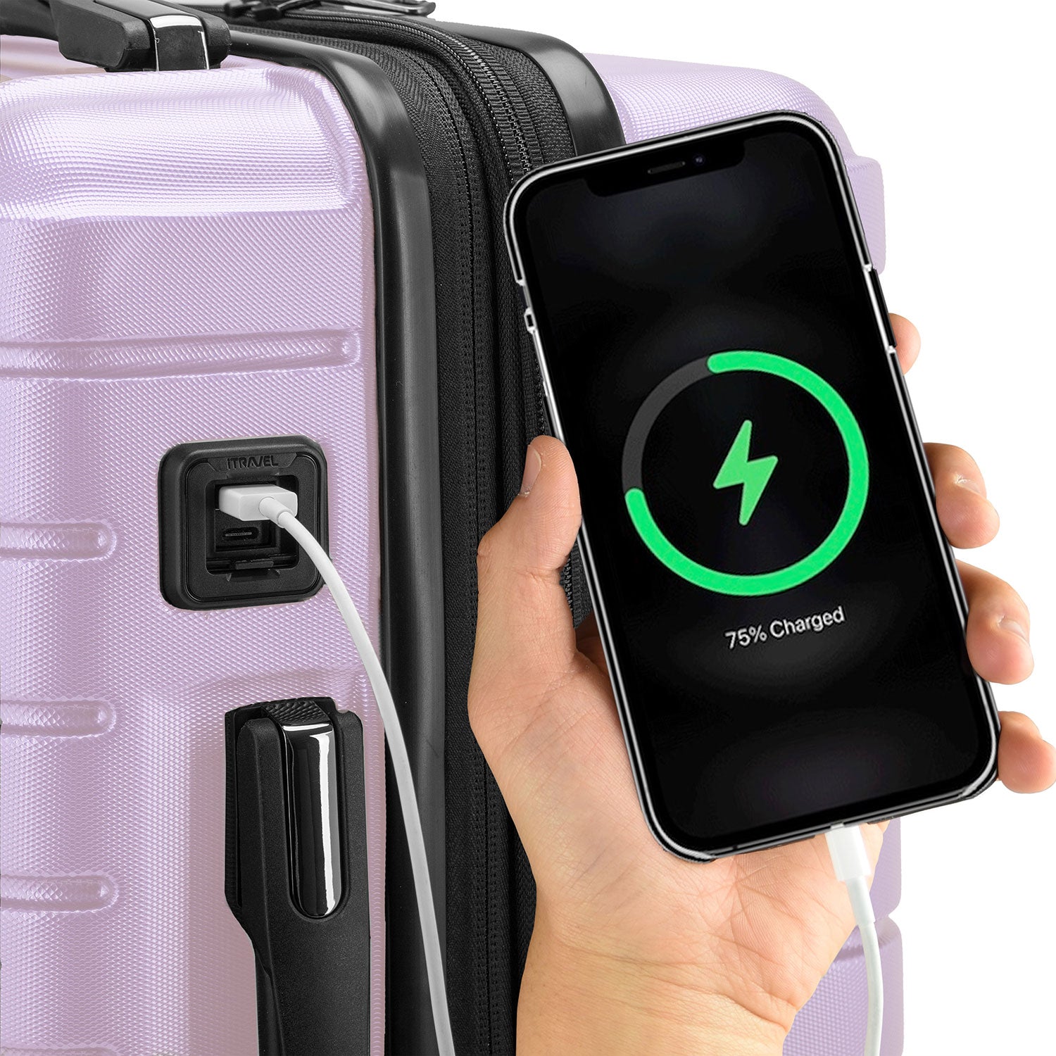 Archer 2-Piece Lightweight Spinner Luggage Set with TSA Lock - Perfect for Business Travel & Family Vacations