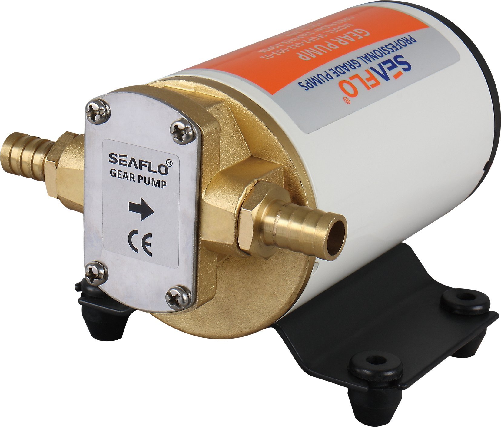 SEAFLO 12V 3.2GPM 12LPM Low Pressure Electric Gear Pump for Water, Diesel, Oil & Lubricant Transfer - Ideal for Marine, RV, Automotive & Industrial Applications