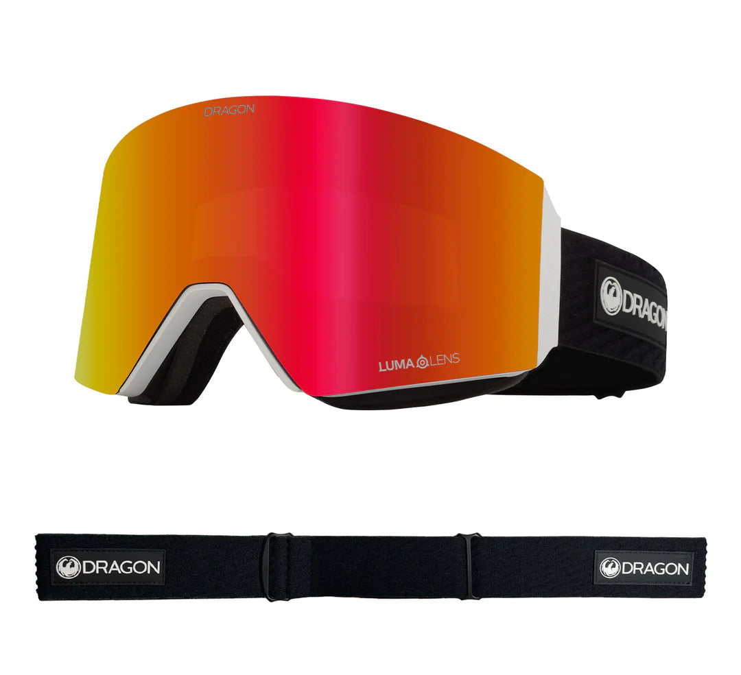 Dragon 2025 RVX MAG OTG Snowboard Goggles - Icon/LL Redion/LL Light Rose - Anti-Fog UV Protection for Skiing & Winter Sports