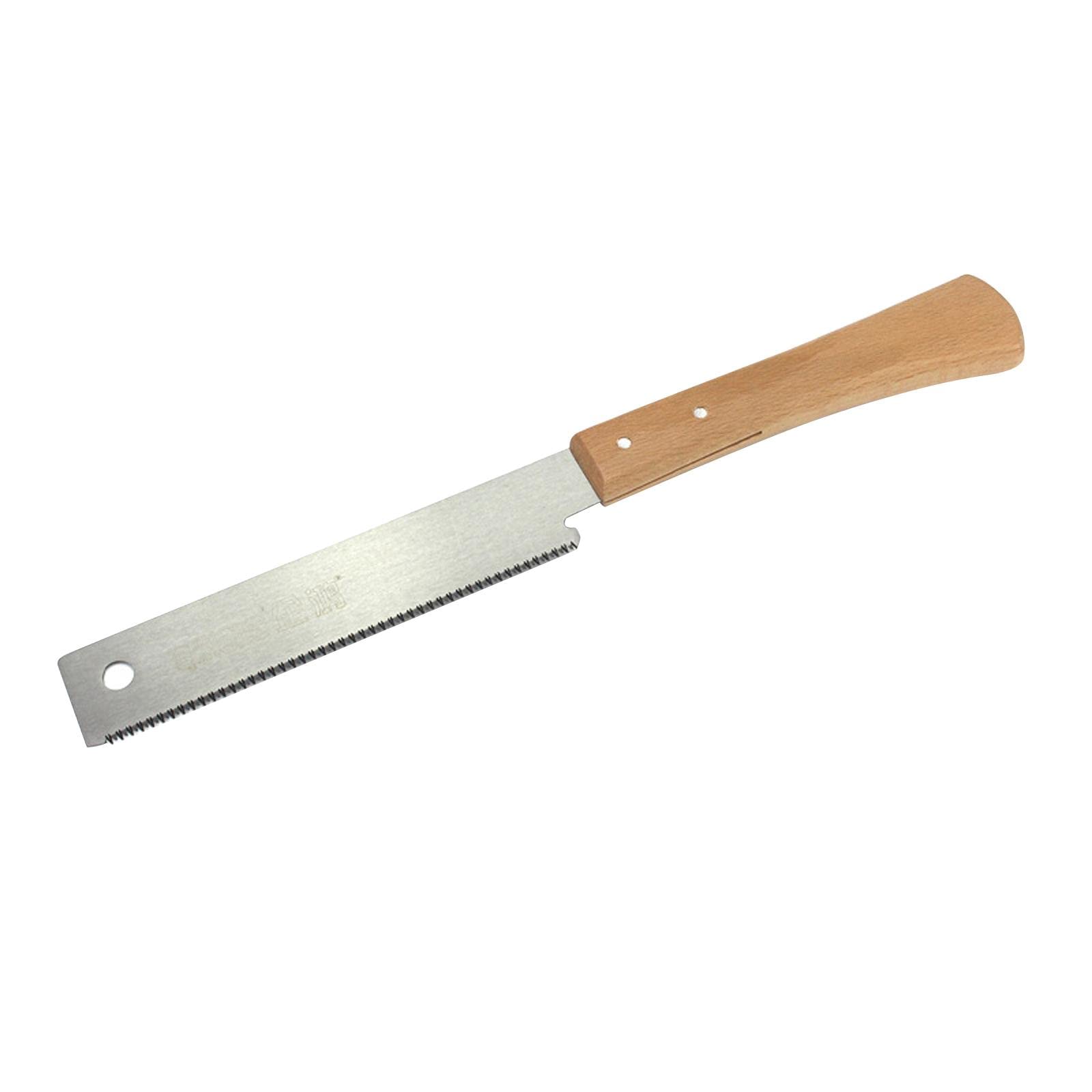 YIJU Small Woodworking Scroll Saw with Wooden Handle - Precision Hand Tool for DIY Wood Crafting, Model Making & Home Decor Projects