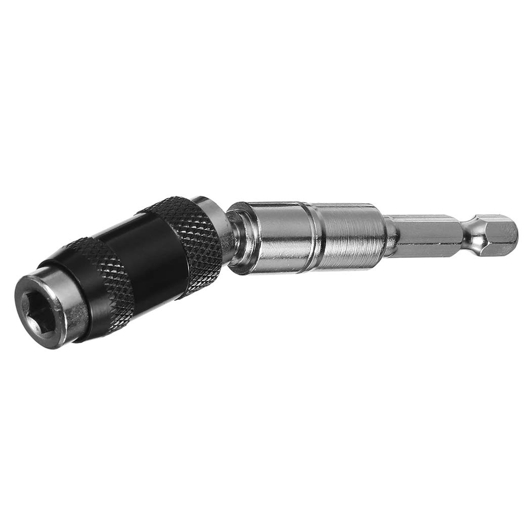 Magnetic Pivot Drill Bit Holder - Quick Release Flexible Screwdriver Bit Holder for Tight Spaces & Corners | Perfect for DIY, Home Repair, and Professional Use in Hard-to-Reach Areas