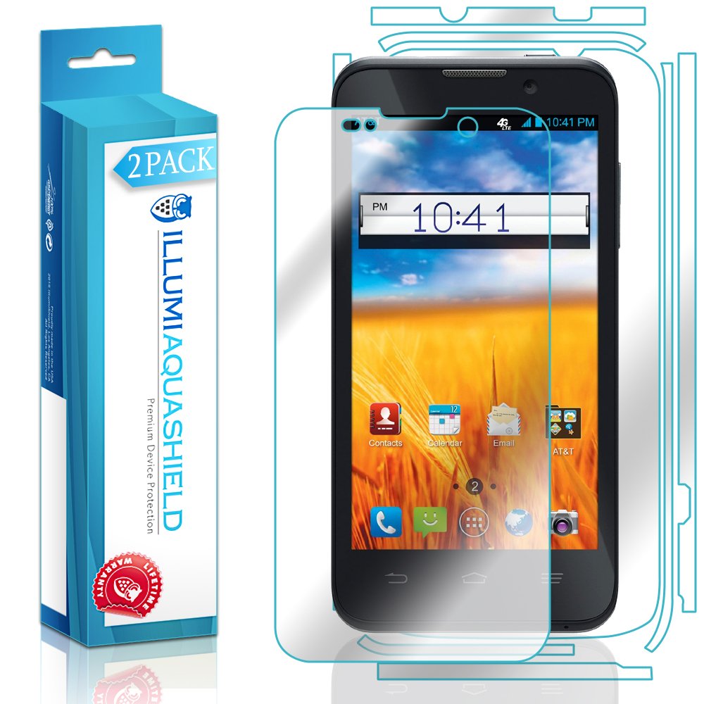 ZTE Mustang Screen Protector (2-Pack) - HD Clear TPU Film, Bubble-Free Front & Back Protection | Perfect for Everyday Use, Work, and Outdoor Activities