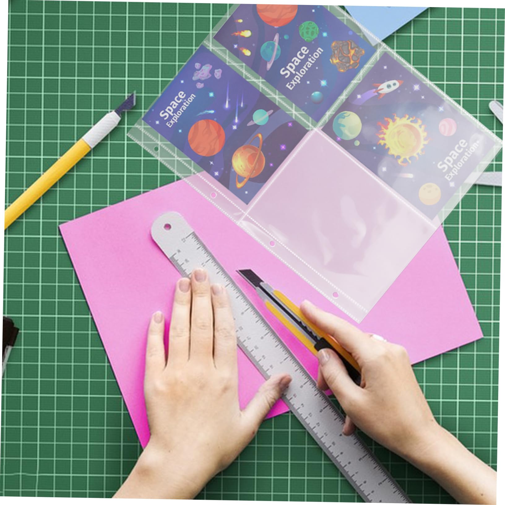 Abaodam 90-Piece Card Book Refill Pages - Premium PP Material for Collectible Cards, Bookmarks & Student Storage | Perfect for Trading Cards, Photo Albums & School Organization