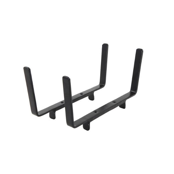 Sturdy Handrail Flower Box Bracket - Metal Planter Holder for Balcony Railings & Deck Railings - Perfect for Outdoor Flower Pots & Window Boxes