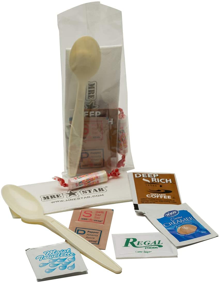 12-Pack MRE Meals Ready-to-Eat | Emergency Food Supply for Military, Camping & Survival | 2021 Manufactured Prepper Supplies | Perfect for Outdoor Adventures & Disaster Preparedness