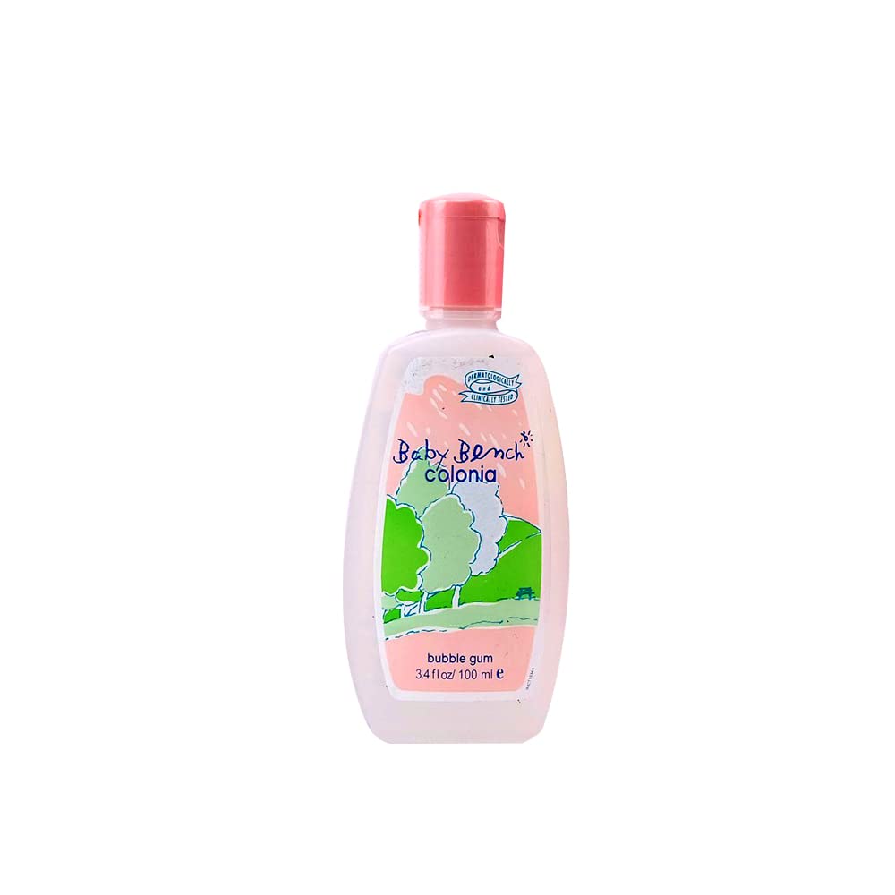 Bench Baby Cologne for Boys & Girls - Bubble Gum Scent 100ml (3.4oz) Small Size Perfume by Bench | Fresh & Sweet Fragrance for Daily Use, School, Parties & Special Occasions
