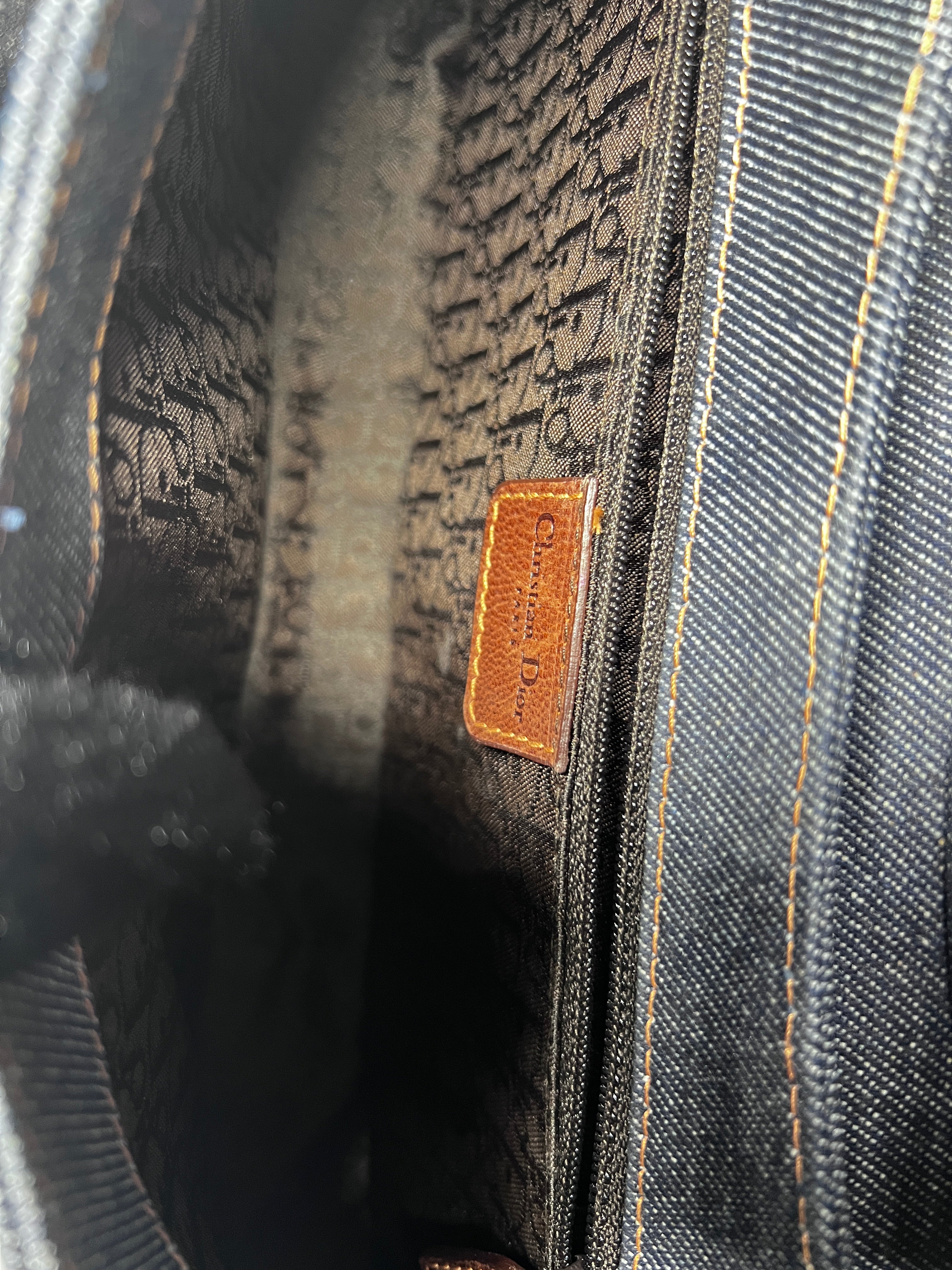 Dior Denim Punk Shoulder Bag - Stylish Crossbody Purse for Women, Fashionable Designer Handbag for Daily Use, Parties & Travel