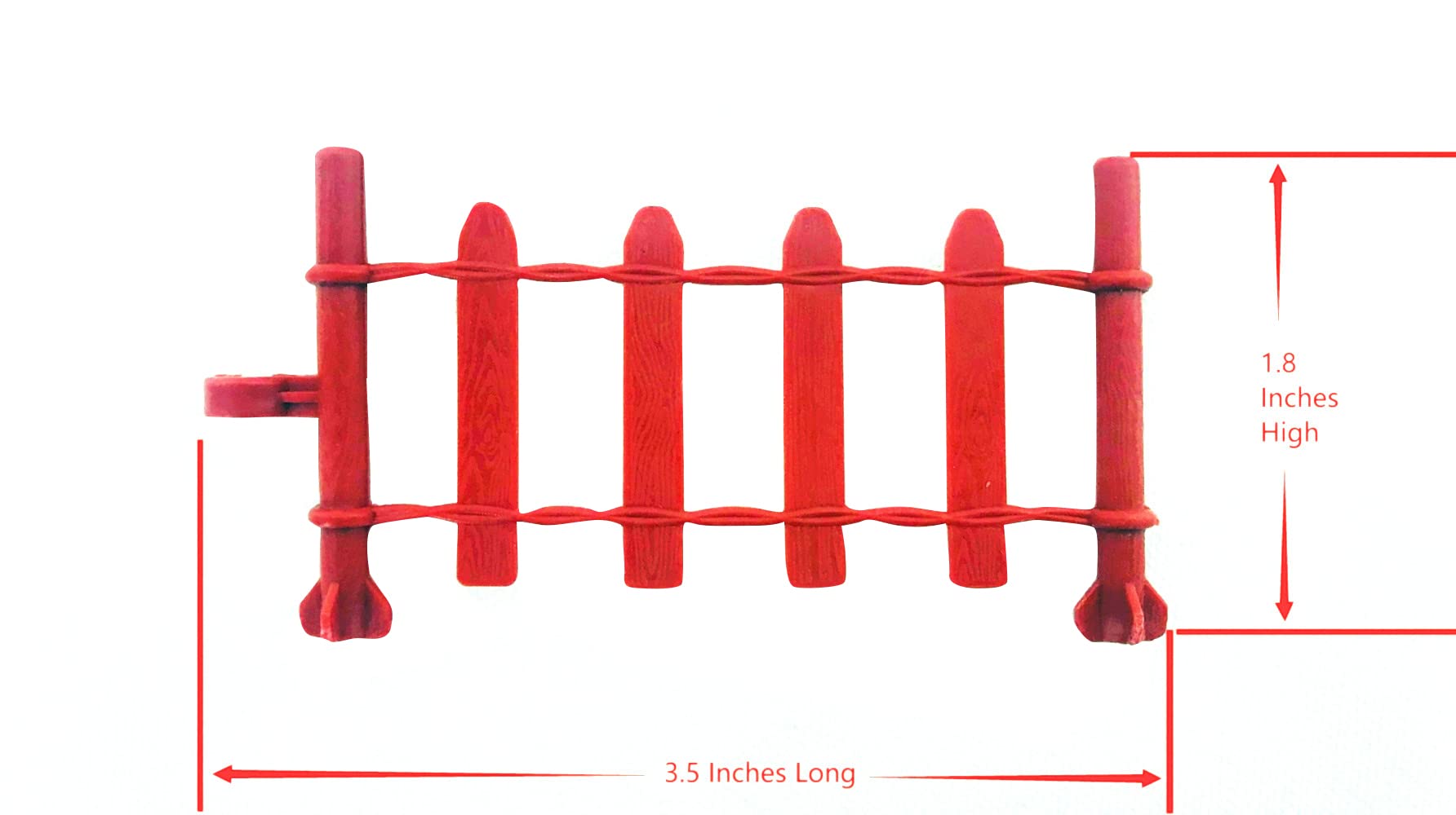 50PCS Mini Plastic Farm Fence Playset - Horse Corral Fencing, Animal Figurines & Cake Toppers for Kids - Perfect for Farm-Themed Parties, Cake Decorations & Educational Play