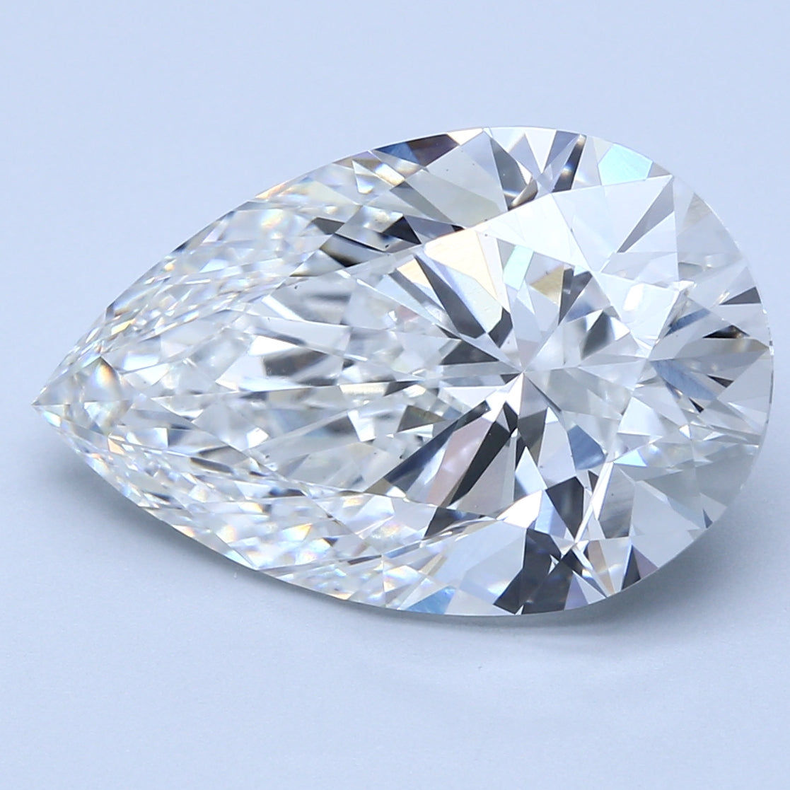10.21 Carat Pear Shape Lab Grown Diamond - VVS1 Clarity, D Color | Eco-Friendly Engagement Ring, Wedding Jewelry & Luxury Gift