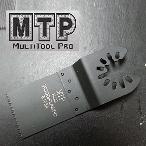 Universal Fit Oscillating Multi-Tool Saw Blade - Bi-Metal & Quick Release for Craftsman 20V, Rockwell Hyperlock, Shopseries 12V - Perfect for Woodworking, DIY Projects & Home Renovations