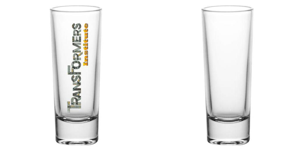 2oz Custom BarConic® Tall Shot Glasses - Clear Glass Party Cups for Whiskey, Tequila & Cocktails - Perfect for Bars, Weddings & Bachelor Parties