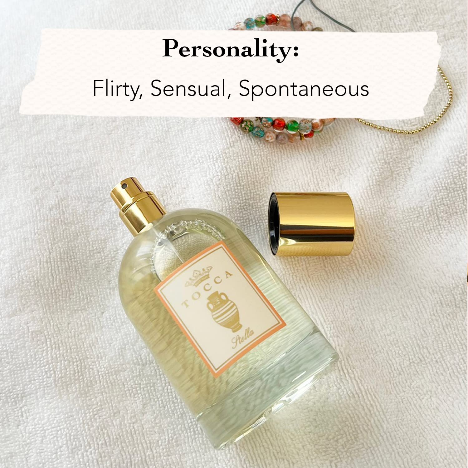 Tocca Stella Dry Body Oil (100ml) & Eau de Parfum (20ml) Set - Fresh Floral Scent with Blood Orange, Freesia & Spicy Lily Notes | Moisturizing Body Oil & Perfume Gift Set for Women | Perfect for Daily Use, Special Occasions & Travel