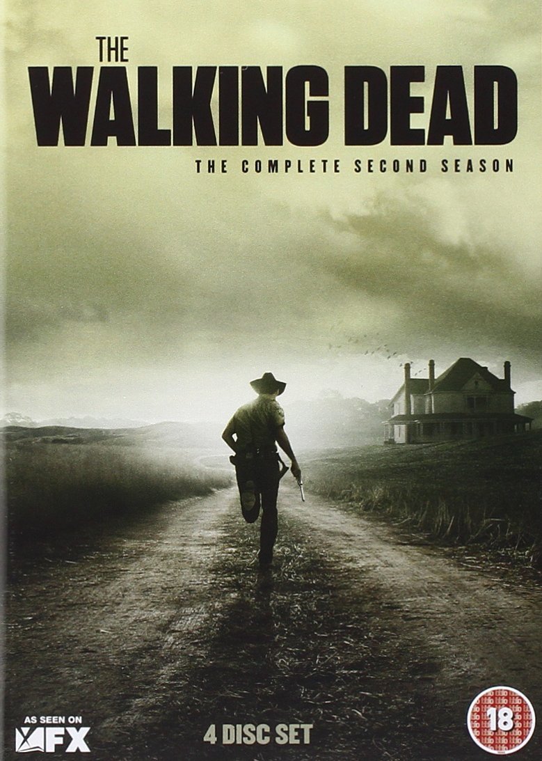 The Walking Dead Season 2 DVD - Complete Second Season with Bonus Features | Post-Apocalyptic Zombie TV Series for Horror Fans & Collectors | Perfect for Movie Nights & Gifts