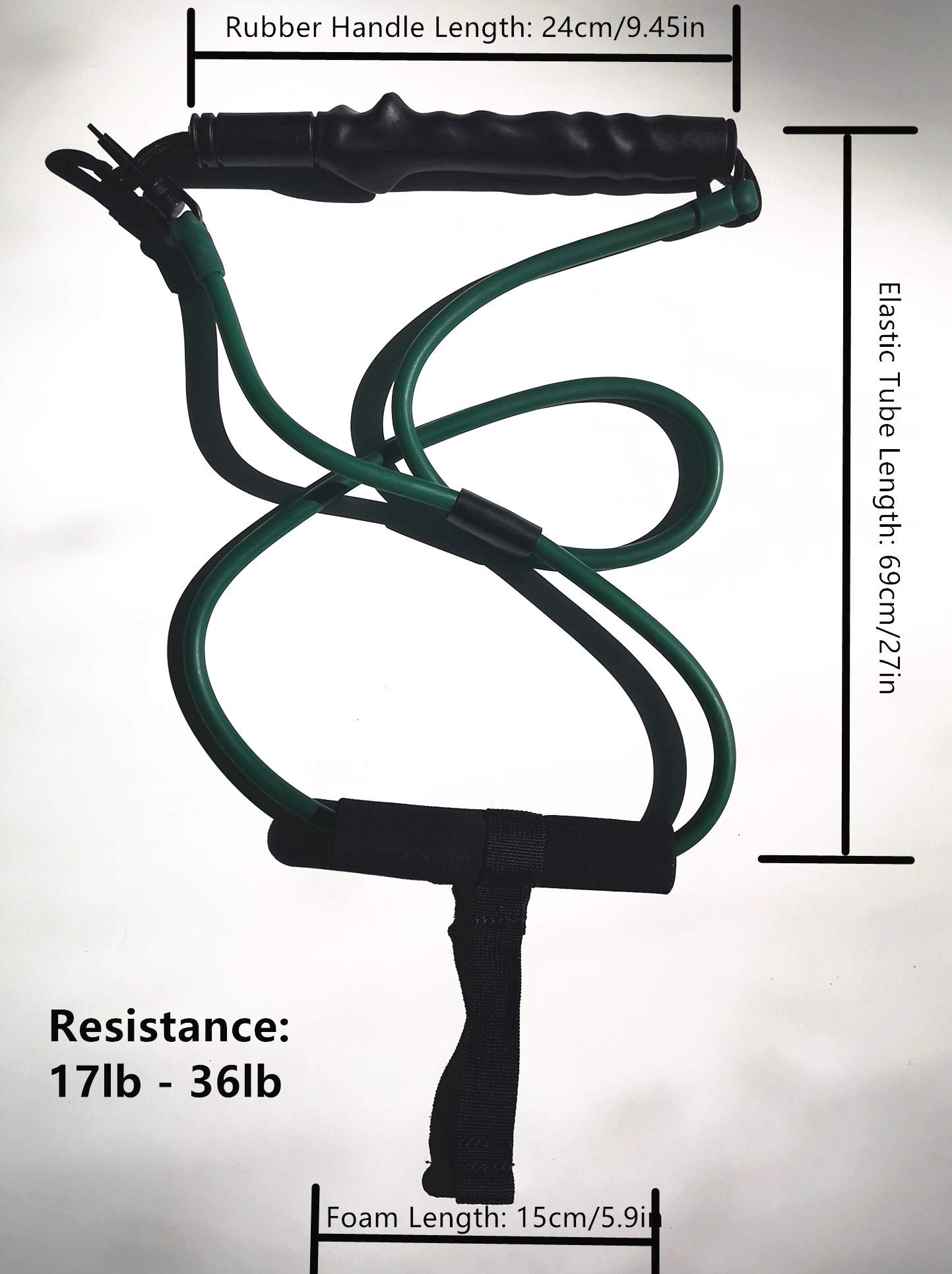 A99 Golf Resistance Bands - Exercise Trainer for Golf Swing, Fitness, Pilates & Gym Workouts - Improve Strength & Flexibility for Golfers & Athletes (Perfect for Home Training & Sports Performance)