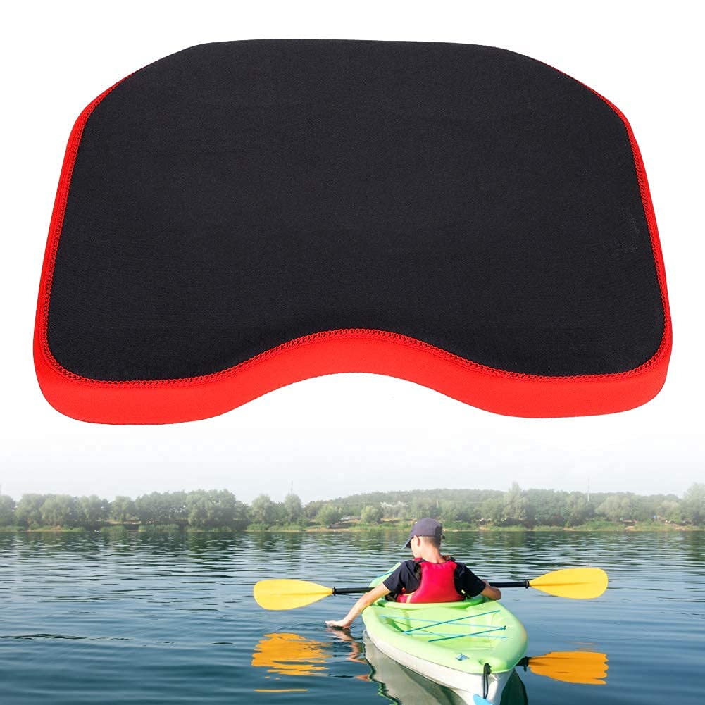 **Greensen Thickened Kayak Seat Cushion – Soft & Supportive Canoe Fishing Boat Seat Pad for Tailbone Pain Relief – Ideal for Kayaking, Fishing, Camping & Outdoor Water Sports (Black)**    *(Use Cases: Perfect for long kayak trips, fishing excursions, camping comfort, and outdoor water adventures!)*