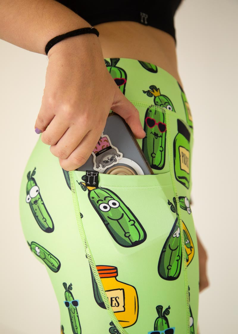 Women's High Waist Pickleball Leggings - Moisture Wicking & Stretchable for Yoga, Gym & Pickleball Games