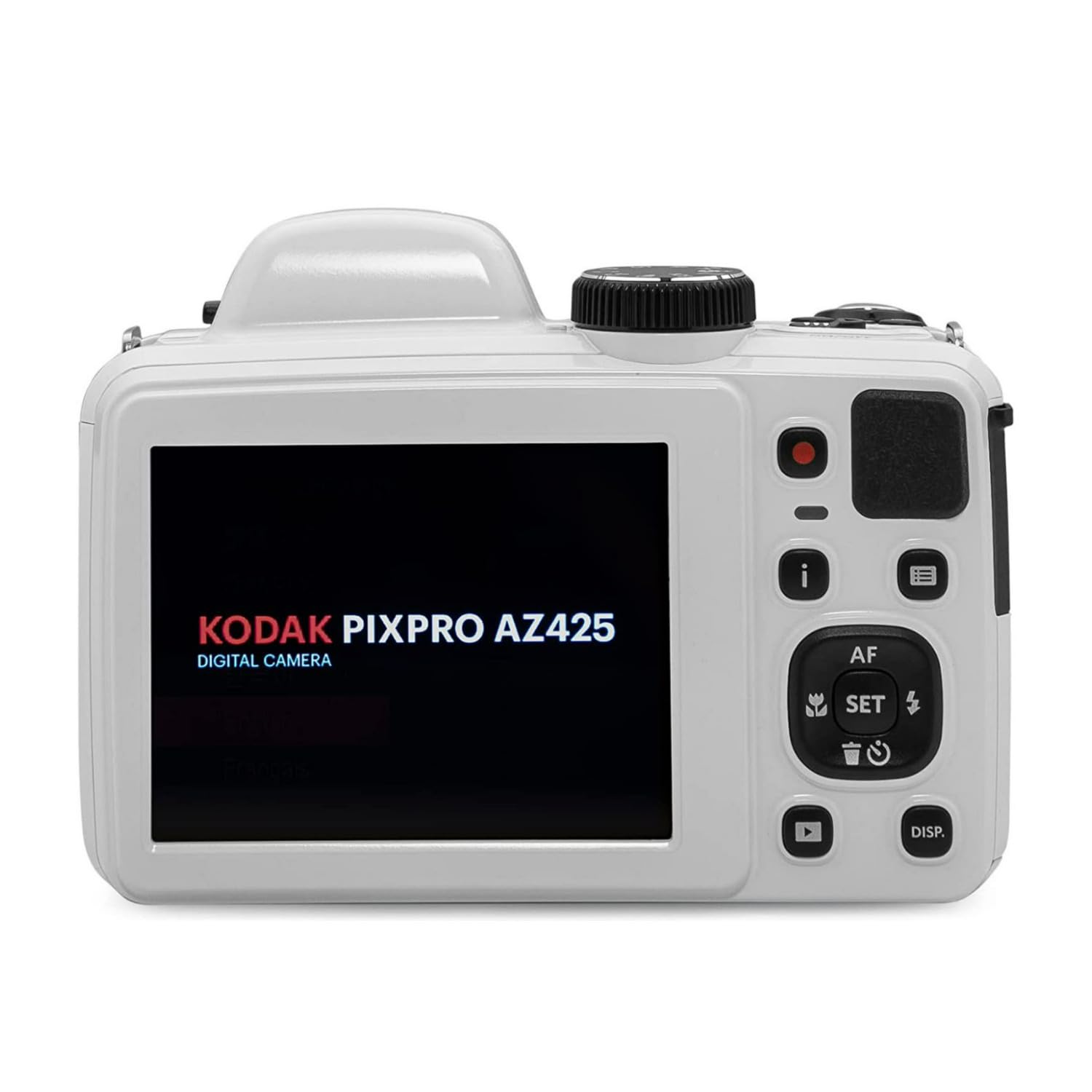 Kodak PIXPRO Astro Zoom AZ425 20MP Digital Camera (White) with 32GB SD Card, Rechargeable Battery, Charger & Case - Perfect for Travel Photography, Family Events & Outdoor Adventures