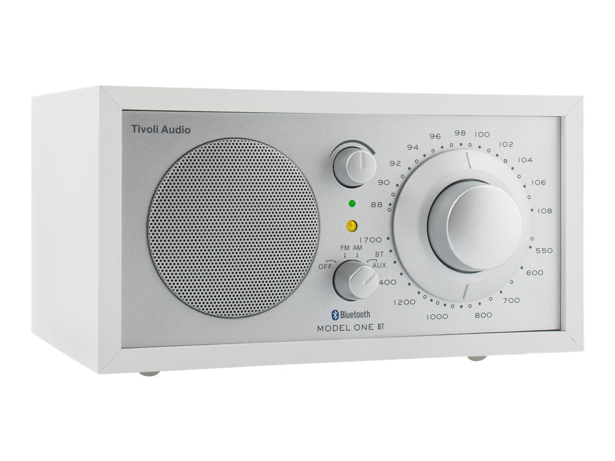 Tivoli Audio Henry Kloss Model One Bluetooth FM Radio - Premium Tabletop Speaker with Wireless Streaming, Classic Design for Home, Office, and Bedroom Use