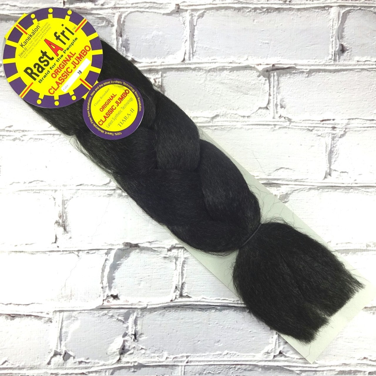 Rast Afri Classic Jumbo Braid Hair - 100% Kanekalon Synthetic Hair Extensions for Box Braids & Protective Styles - Perfect for Cosplay, Halloween & Everyday Wear