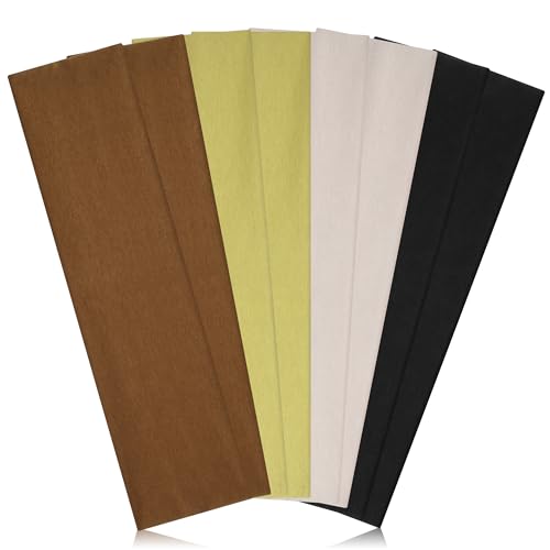 Black, gray, brown, light green