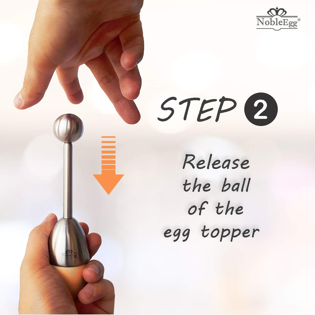 Premium Egg Topper Opener Cracker Tool - Effortlessly Cut & Remove Soft-Boiled Egg Tops | Perfect for Breakfast, Brunch, and Egg Decorating | Kitchen Essential for Egg Lovers