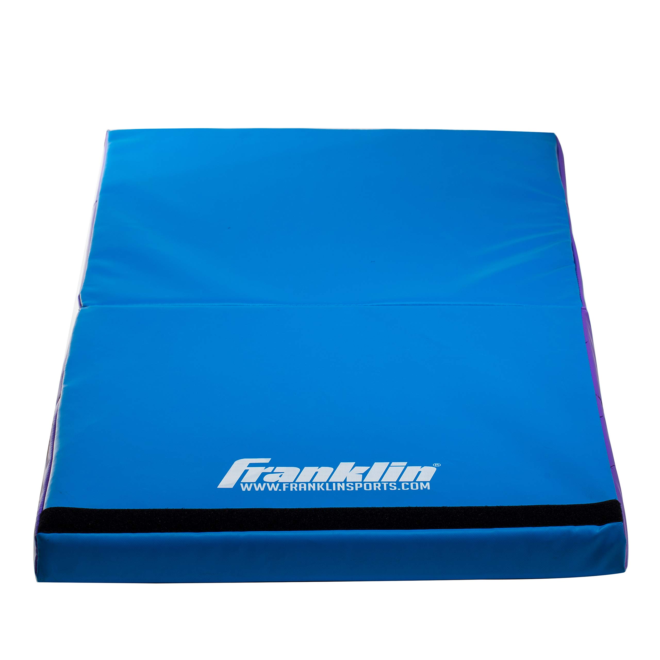 Franklin Sports Folding Gymnastics Cheese Mat - Professional Grade Gym Equipment for Tumbling, Bar & Beam Training - Exercise Mat for Home & Institutional Use - Perfect for Gymnastics, Yoga & Fitness Workouts