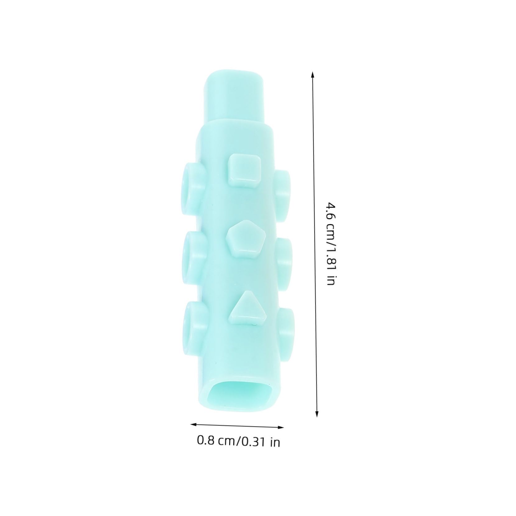 KONTONTY Pencil Tip Protector Cover - 8pcs Plastic Pencil Caps for School, Office & Home Use - Prevents Breakage & Protects Pencil Points - Perfect for Students, Artists & Professionals