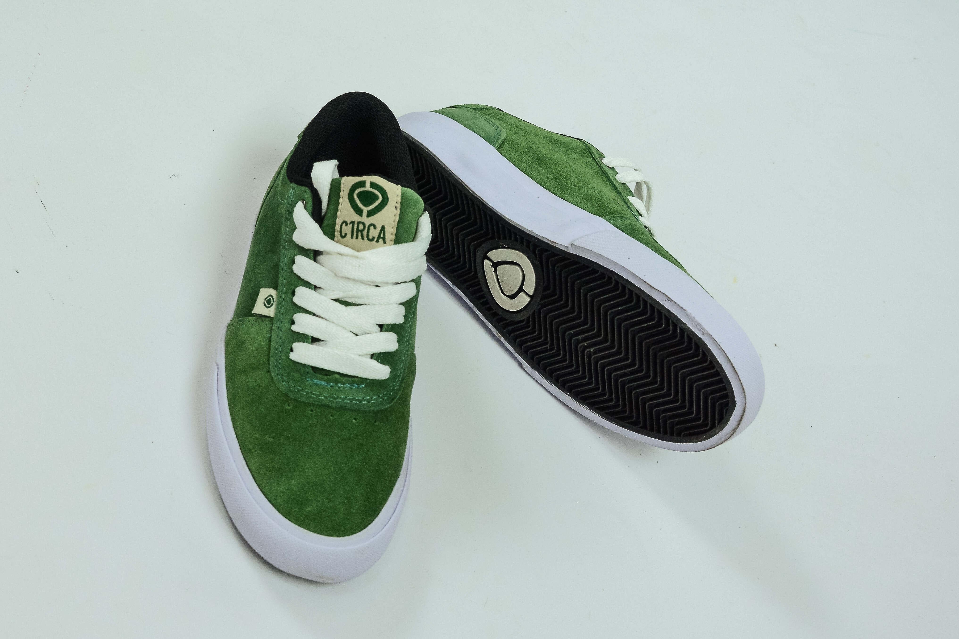 Circa Lamb Green Cream Sneakers - Stylish & Comfortable Women's Casual Shoes for Walking, Running & Everyday Wear