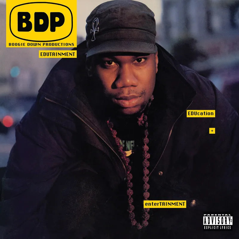 Boogie Down Productions Edutatainment 2LP Vinyl Record - Classic Hip Hop Album for Music Collectors & DJs | Perfect for Home Listening, Parties & Studio Sessions