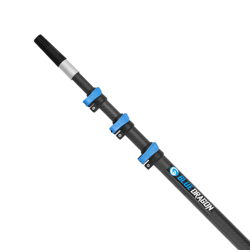 Carbon Fiber Extension Poles for Painting, Cleaning & Maintenance - Lightweight & Durable Blue Dragon Telescopic Pole - Perfect for High Ceilings, Windows & Outdoor Use