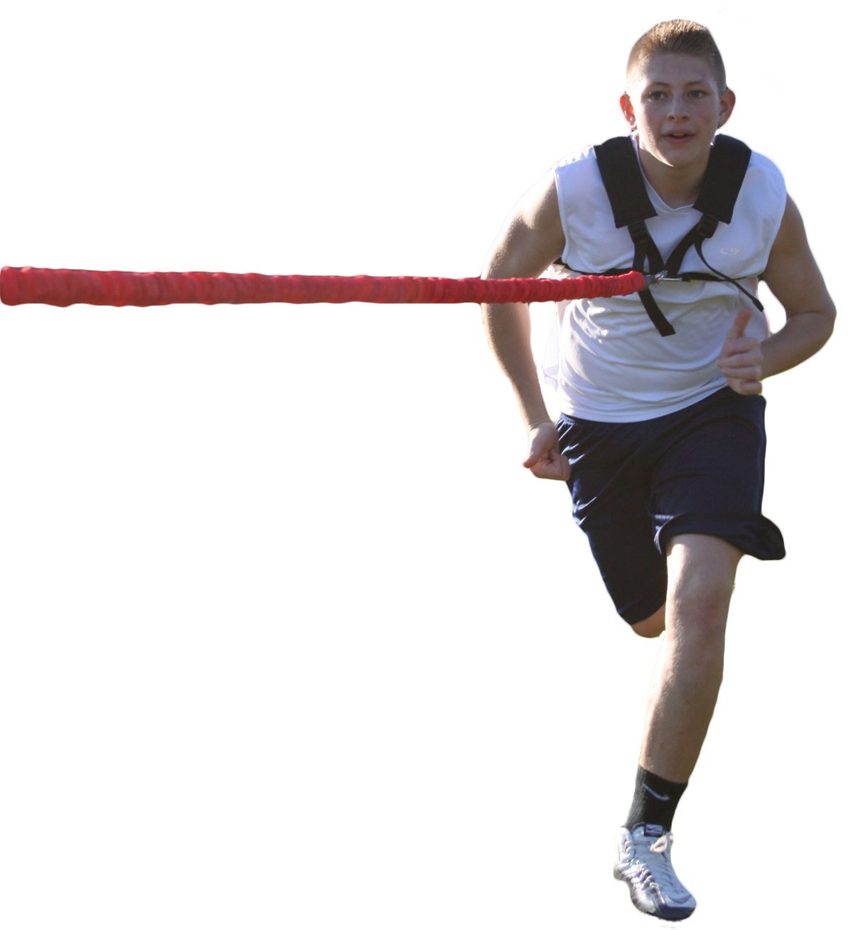 SPEEDSTER Rocket Overspeed Trainer - Ultra Heavy Resistance Band for Football, Baseball & Sprint Training - Includes Padded Shoulder Harness & Anchor - Perfect for Speed Drills, Strength Training & Athletic Performance Enhancement