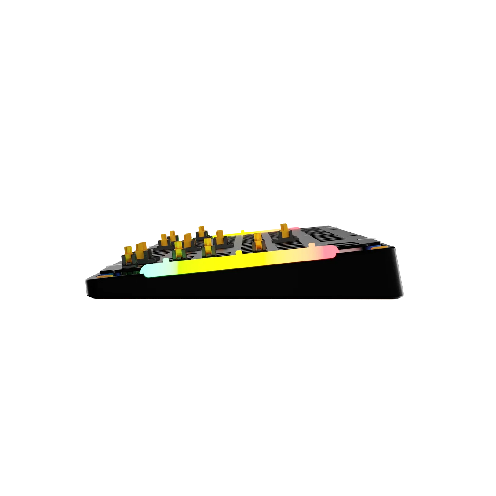 GMMK 3 Mechanical Keyboard Bottom Case - Plastic Black Replacement Part for Custom Builds | Perfect for PC Gaming & Office Workstations