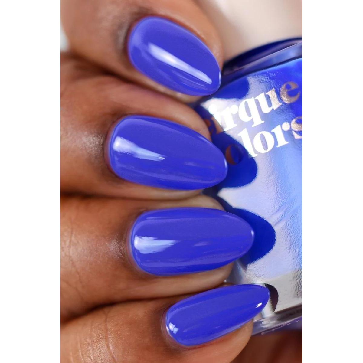 Cirque Colors Rhapsody In Blue Nail Polish - 0.37 oz (11ml) Long Lasting Vegan & Cruelty-Free Nail Lacquer for Manicure & Pedicure - Perfect for Parties, Weddings & Special Occasions
