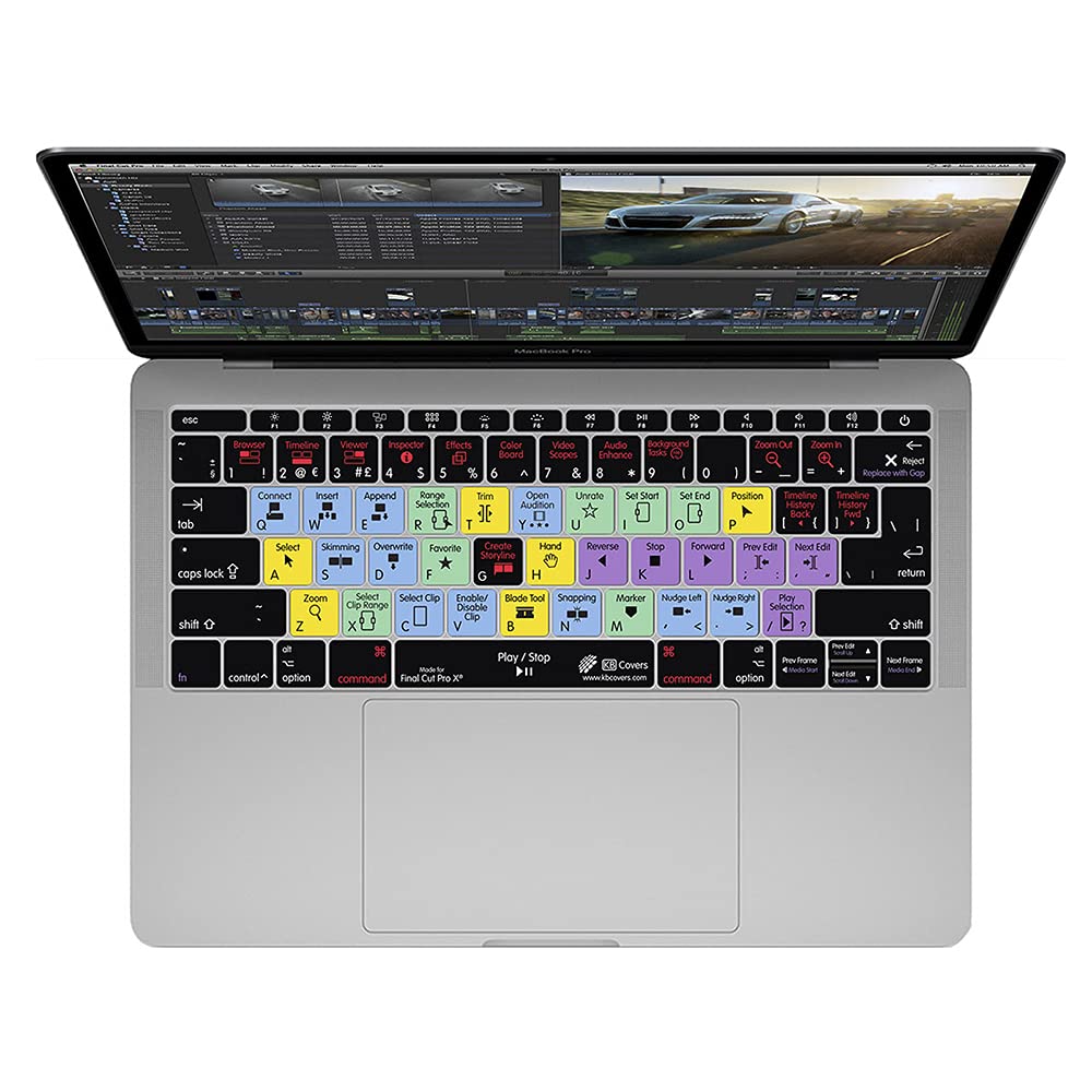 Final Cut Pro X Keyboard Cover for MacBook Pro 13