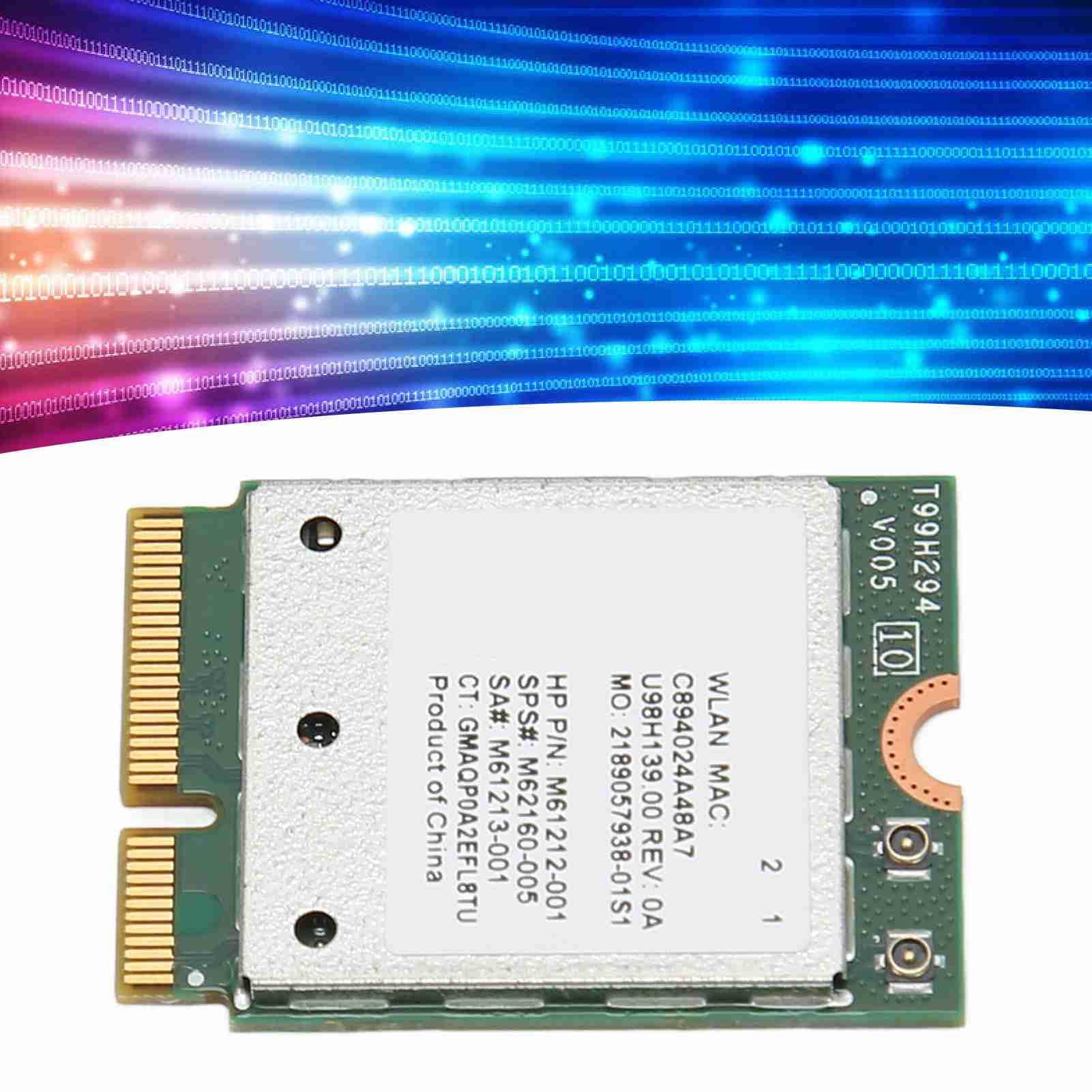 WiFi 6E Wireless Card for Laptop - 5400Mbps Tri-Band (2.4G/5G/6GHz) with Bluetooth 5.1 | Plug & Play | Stable KE Interface | Perfect for Gaming, Streaming & Home Office