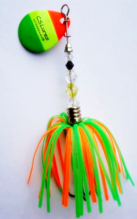 C.S. Lures #2 Inline Spinner - Premium Fishing Lure for Trout, Bass & Walleye - Perfect for Freshwater & Saltwater Fishing