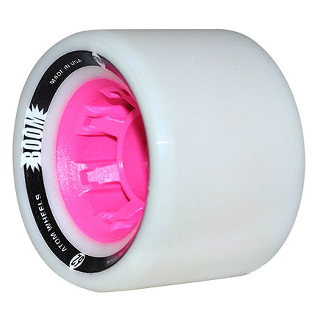 Atom Boom 62mm/44mm Quad Skate Wheels 4 Pack - High Performance Roller Skating Wheels for Indoor & Outdoor Use