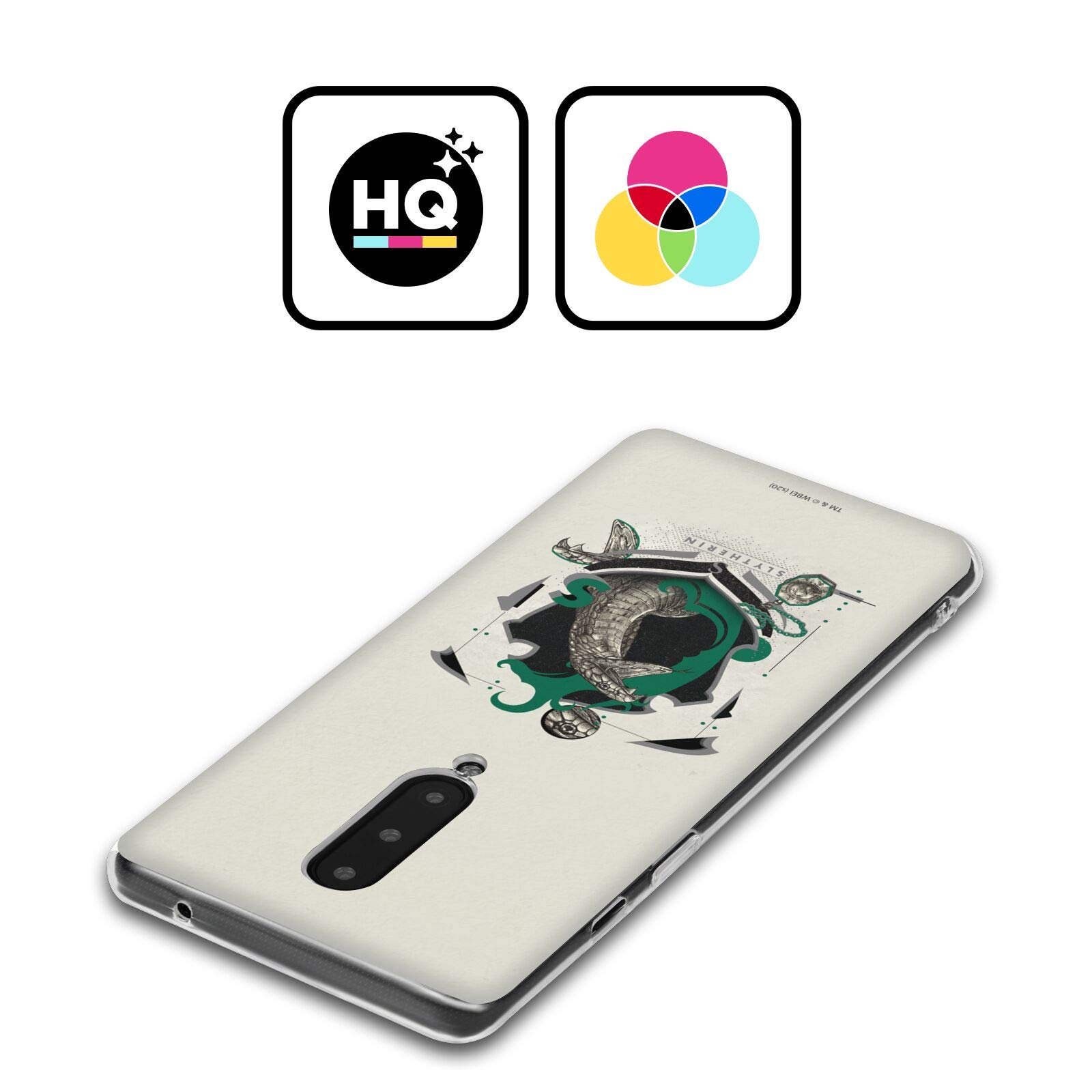 Harry Potter Slytherin Gel Case for Google Pixel 6a - Officially Licensed Phone Cover for Fans