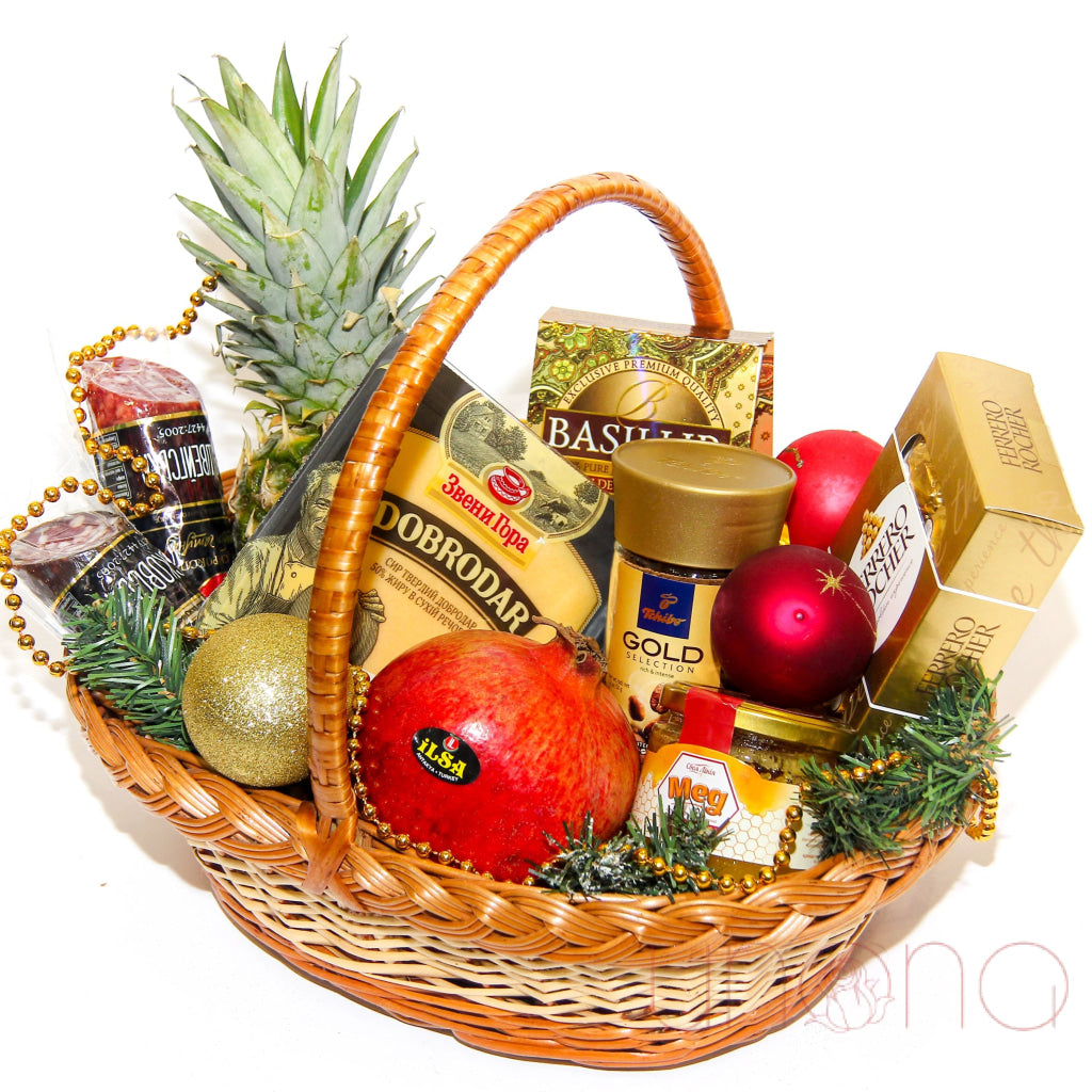 Premium Gourmet Gift Basket - Assorted Snacks, Chocolates & Treats for Holidays, Birthdays & Corporate Gifting | Perfect for Christmas, Valentine's Day & Special Occasions